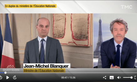 Enseignement à distance : « aucune obligation ne doit peser sur quiconque » (JM Blanquer)