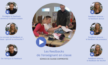 Une web-série sur les gestes professionnels de l’enseignant