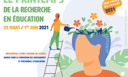 Printemps de la recherche en éducation 2021 : un cycle de conférences gratuites en ligne