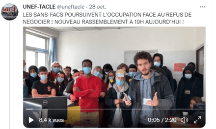 Université de Nanterre : une semaine d’occupation pour les « sans-fac »