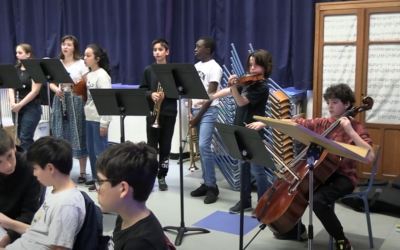 [VIDEO] Classe musique : un orchestre symphonique au collège