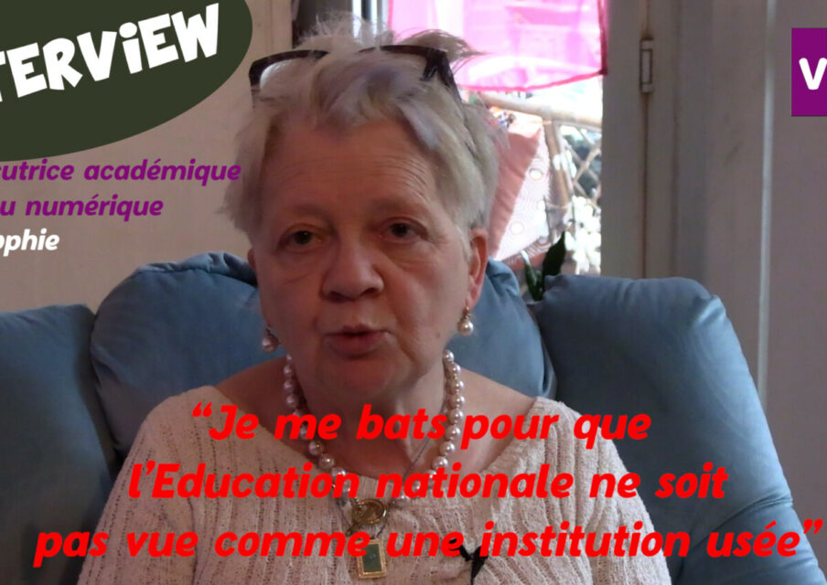 [Portrait vidéo] IAN : « Je me bats pour que l’Education nationale ne soit pas vue comme une institution usée »