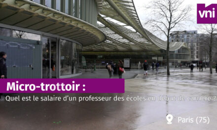 Micro-trottoir : quel est le salaire d’un professeur des écoles en début de carrière ?