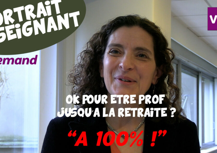 [Portrait vidéo] Prof d’allemand : le plus dur dans votre travail ? « Le démarrage. Quand on débute, on n’a pas de repères… »